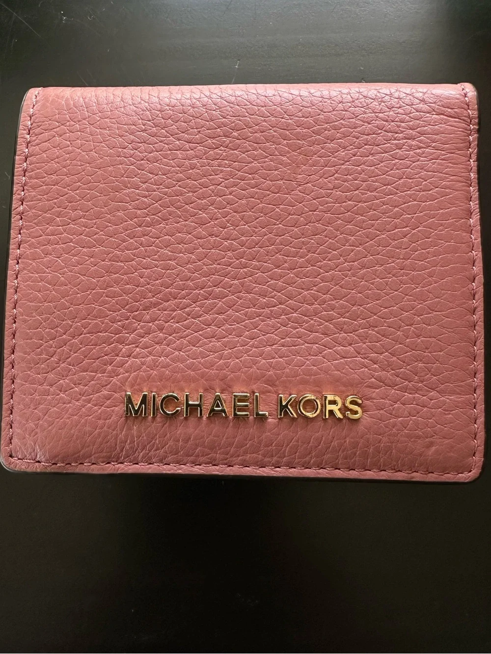 Michael Kors Mercer Wallet Carryall Card Case Leather - Antique Rose